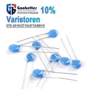 Metal Oxide Varistoren MOV ±10% 07D 201K 271K 471K 681K - Voller Wertebereic - Picture 1 of 8