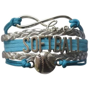 Pulsera de Softbol Colección Infinity - Joyería de Softbol para Niñas - Regalo de Softbol - Imagen 1 de 1