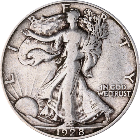1928-S Walking Liberty Half Great Deals From The Executive Coin Company Cover