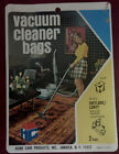 Vintage Shetland/Lewyt Vacuum Ad Poster 10X7. And Poster Showing Vacuum Bag. TWO