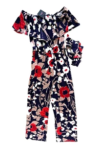 NEW NWT TRINA Turk beach jumpsuit romper coverup 2412600PJ3 S SMALL floral belt - Picture 1 of 7