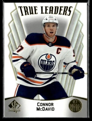 2021-22 Sp Authentic true leaders Connor McDavid #TL-1 - Image 1 of 2