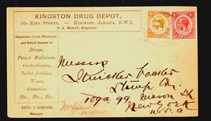 Jamaica 61, MR5 Kingston Drug Depot Advertising Cover - Picture 1 of 3