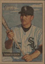 2005 Bowman Heritage Mahogany White Sox Baseball Card #60 Tadahito Iguchi