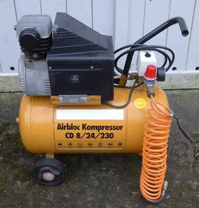 Hanning Airblock Kompressor 8 Bar 24 Liter Druckluft - Bild 1 von 7
