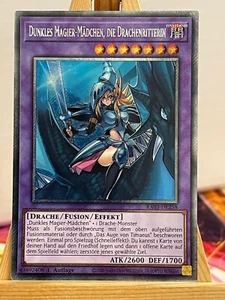 Dunkles Magier-Mädchen, Die Drachenritterin RA03-DE258 Platinum Secret DE NM - Bild 1 von 1