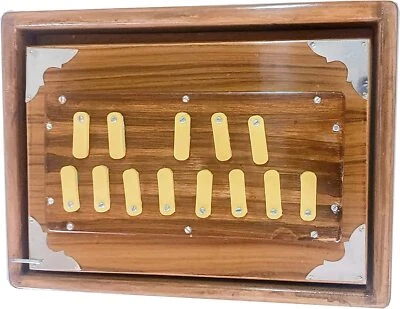 12″ Teakwood Shruti Box – 432 Hz Mystical Drone Instrument – “Om” Resonance - Bild 1 von 4