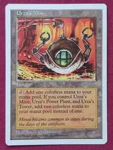 Magic The Gathering 5TH EDITION URZA'S MINE land card MTG - Picture 1 of 2