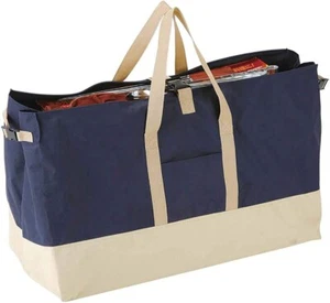 M-1680 Captain Stag Large Storage Tote Bag Navy L Polyester 170L Japan New - Picture 1 of 1