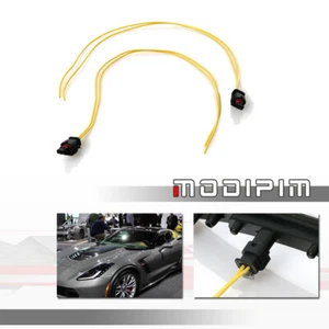 For 2014-19 Corvette C7 Front/Rear Side Marker Light x2 Pigtail Connector Wires - Picture 1 of 9
