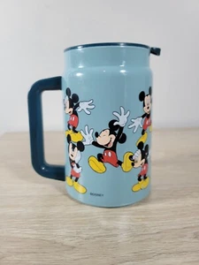 Disney Mickey Mouse Big Plastic Travel Mug with Handle - Picture 1 of 9