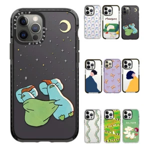 Sleeping Dinosaur TPU Soft Phone Case for iPhone 16 Pro Max 15 14 Pro Max Cover - Picture 1 of 33