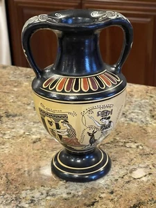 Vase Greek Virgins Catching Water Signed D. Vassilopoulos #230 M4 - Picture 1 of 8