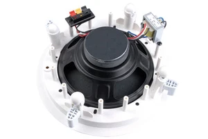 8" 100V Line White Ceiling Roof Wall Home Theatre Cinema Shop Restaurant Speaker - Picture 1 of 3