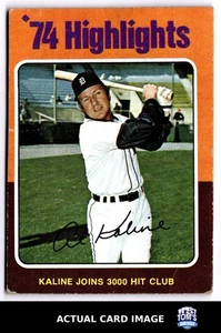1975 Topps #4 AL KALINE Detroit Tigers HOF VG-EX - Picture 1 of 4