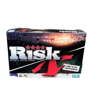 New 2008 Risk Board Game Of Strategic Conquest Parker Brothers Hasbro 12+ - Picture 1 of 6