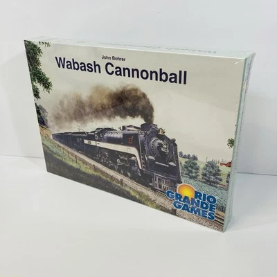 New WABASH CANNONBALL BOARD GAME rio grande games train strategy winsome SEALED - Image 1 of 4
