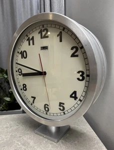 Reloj Estación Doble Cara Tiempo Balance Reloj Cuarzo Grande - Imagen 1 de 9