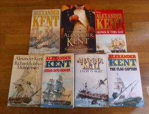 BOOK - Bundle Of X7 Vintage Alexander Kent Novels Paperbacks Lot #2 - Imagen 1 de 3