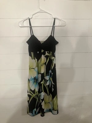 Vestido Hawaiano Vintage Años 80 Colección NaPua Honolulu Tropical Floral Para Mujer’s M Foto 1 de 4