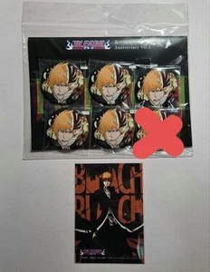 Insignia de lata Pierrot aniversario blanqueador Ichigo Kurosaki 20 aniversario - Imagen 1 de 3