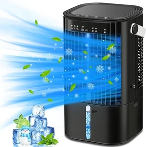 Upgraded Portable Air Conditioners- Evaporative Cooler,Portable AC Black - Picture 1 of 7