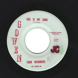 DOO WOP/LOW RIDER 45  The Four Intruders  Gowen  1404 - Bild 1 von 2