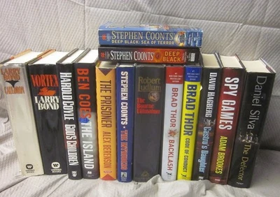 Lot of 14 Various Amazing Thriller Novels Hardcover & Paperback Books - Image 1 of 4