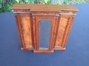 Puppenhaus Miniatur 2-türiger Schrank Reminiscence Maßstab 1:12 - Bild 1 von 15