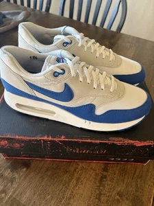 Nike Air Max 1 Royalblau Retro '86 Big Bubble Herren US Größe 10 (11,5 W) - Bild 1 von 6