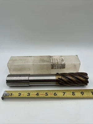 环形切割 1.5 英寸直径粗加工端铣 CCT-7040-054 HSS MAG0166-054 螺旋 Fl — 第 1/4 张图片