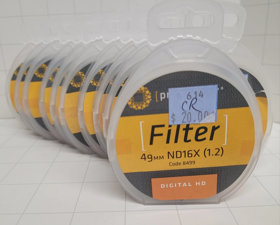 Promaster Digital HD Filter 49mm ND16x (1.2) Code 8499 - Image 1 of 2
