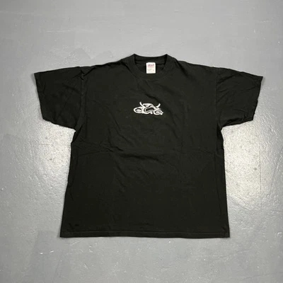 Винтажная футболка Y2K Orange County Choppers черная большая двусторонняя байкерская  - Изображение 1 из 4