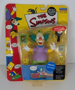 Simpsons Krusty the Clown Playmates WOS Serie 1 Interaktive Figur Neu NOC - Bild 1 von 5