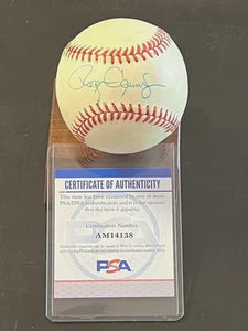 ROLLIE FINGERS PSA SIGNED AUTOGRAPHED OFFICIAL MAJOR LEAGUE BASEBALL - Picture 1 of 6