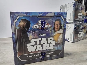 Neu Topps Chrome Sapphire Star Wars 2025 Hobby Box - Bestellung bestätigt schneller Versand - Bild 1 von 1