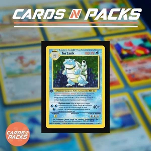 Carte Pokemon Tortank 2/102 HOLO Set de Base Edition 1 NM 🇫🇷🔥 - Picture 1 of 2