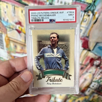 Franz Beckenbauer | Bayern München | Futera Tribute  [17/21] | PSA9 | relic - Bild 1 von 2