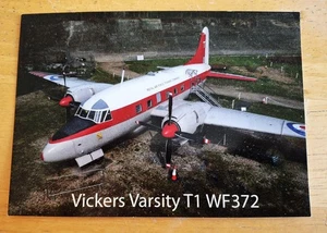 VICKERS VARSITY Postkarte T1 WF372 - Bild 1 von 2