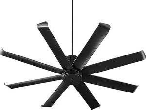 Quorum Proxima Patio 60" Outdoor Ceiling Fan in Noir - Picture 1 of 2