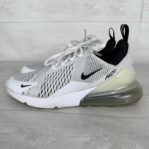 Women's Size 10 - Nike Air Max 270 White Black Running Shoes AH6789-100 - Picture 1 of 11