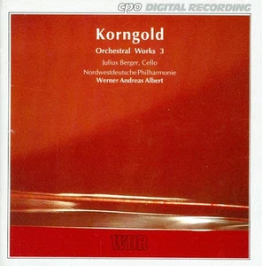 Erich Wolfgang Korngold Korngold: Orchesterwerke Bd. 3 cpo 999 077 CD - Bild 1 von 1