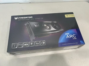 ACER Predator BiFrost Intel Arc A750 Overclocking Graphics Card 8GB GDDR6 NEW!!! - Picture 1 of 4