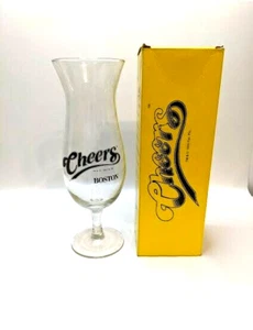 Cheers Bar Hurricane Glass with Box Vintage 1995 - Picture 1 of 7