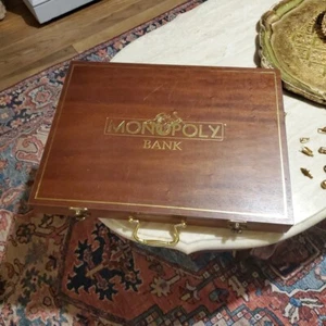 2006 Danbury Wooden Monopoly Drawers Bank Magnetic Bank Only - Picture 1 of 22