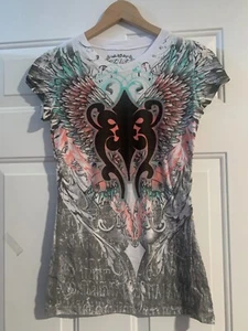 Camiseta de manga corta In Vein Wing para mujer - Imagen 1 de 3