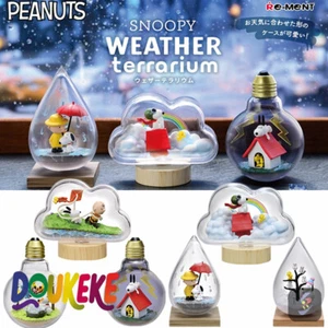 Snoopy Scene Bottle Weather Bottle Miniature Spike Andy Blind Box Toys Figures - Picture 1 of 10