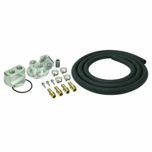 Derale Oil Filter Relocation Kit 22x1.5mm Oil Thread (Ford BA V8 onwards) 15725 - Picture 1 of 2