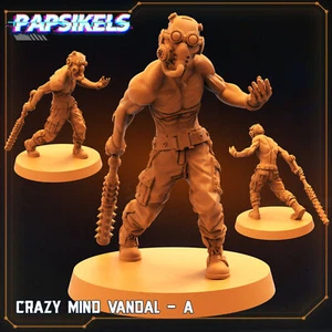 Crazy Mind Vandals | Miniature DnD | Gioco da tavolo | Miniatura da tavolo | - Foto 1 di 9