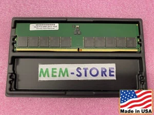Compatible 16GB DDR5 4800MHz PC5-38400 ECC UDIMM Hynix IC RAM Memory - Picture 1 of 6